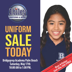Uniform Sale on campus